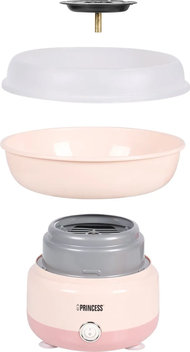 Princess 292990 Suikerspinmachine 500W - Roze