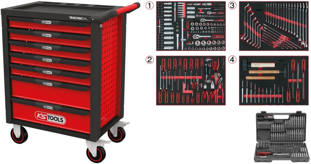 KS Tools Gereedschapswagen Racingline