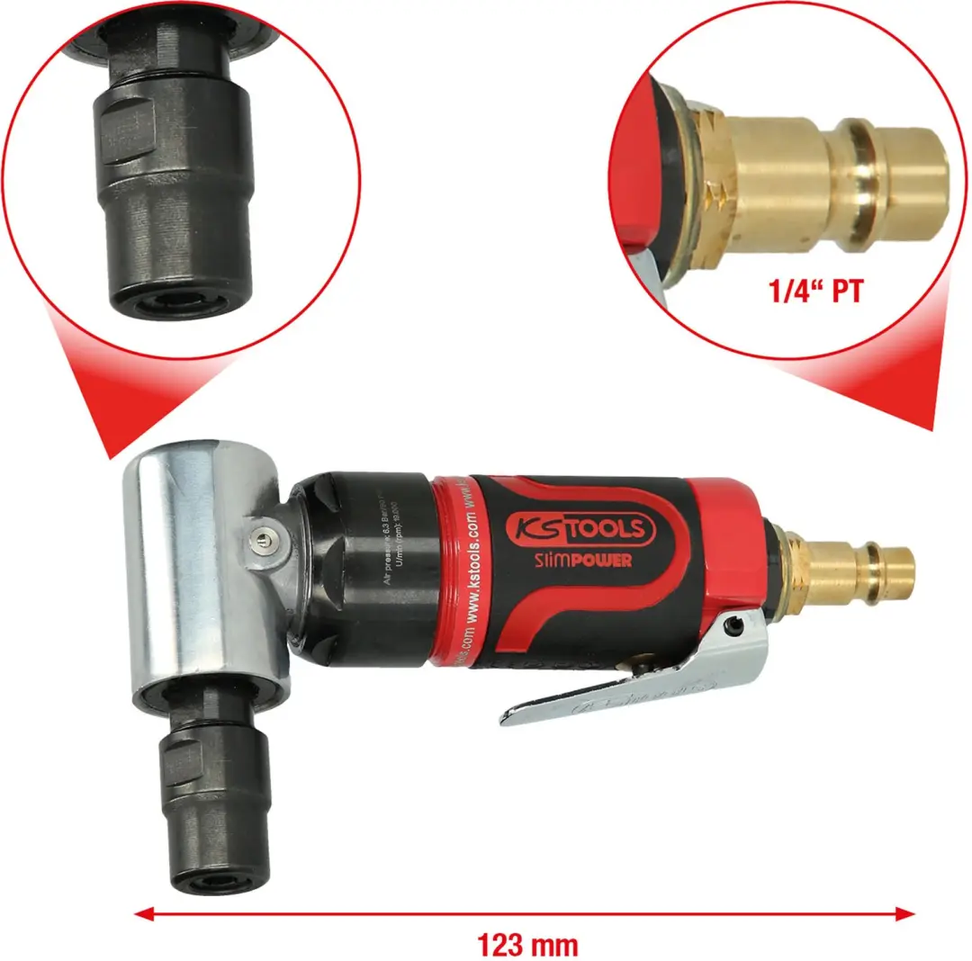 KS Tools SlimPOWER 515.5535 Mini Haakse Slijper