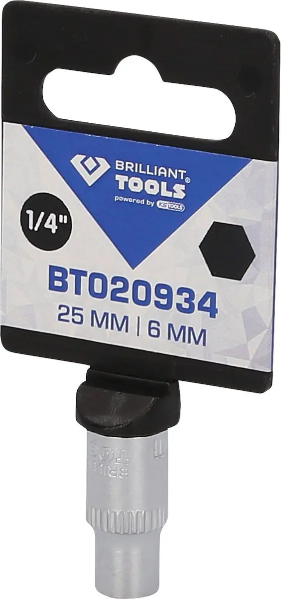 KS Tools Dopset Bitdoppen 6,3 mm (1/4") - BT020934 - afbeelding 3 van 5