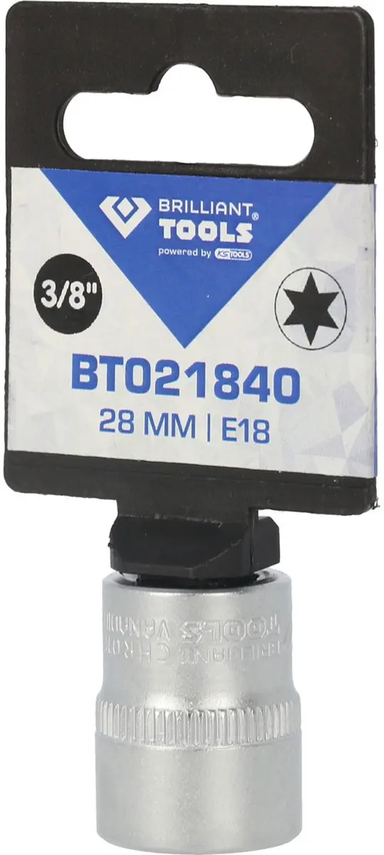 Brilliant Tools BT021840 Torx E18 3/8" - Metrisch - afbeelding 4 van 4