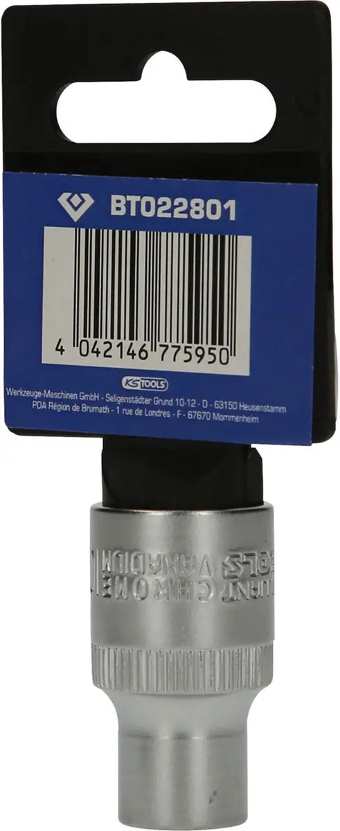 Brilliant Tools BT022801 Dopsleutel 1/2" 10 mm - afbeelding 3 van 4