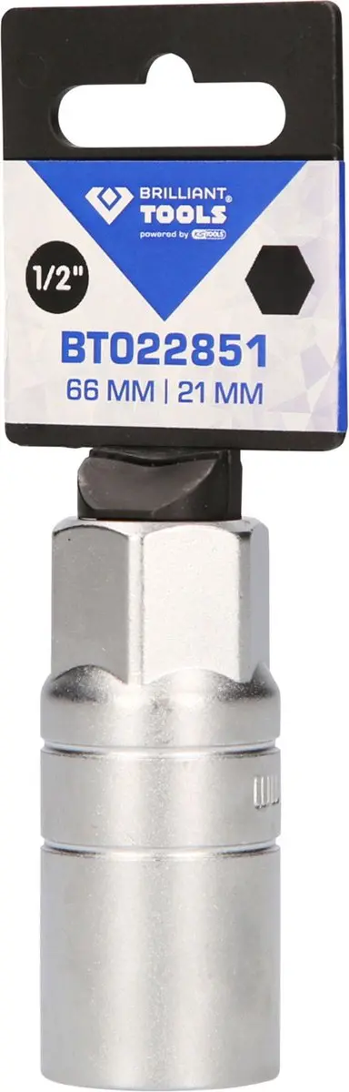 Brilliant Tools BT022851 Bougiestopcontact 1/2" - 21 mm - afbeelding 3 van 4