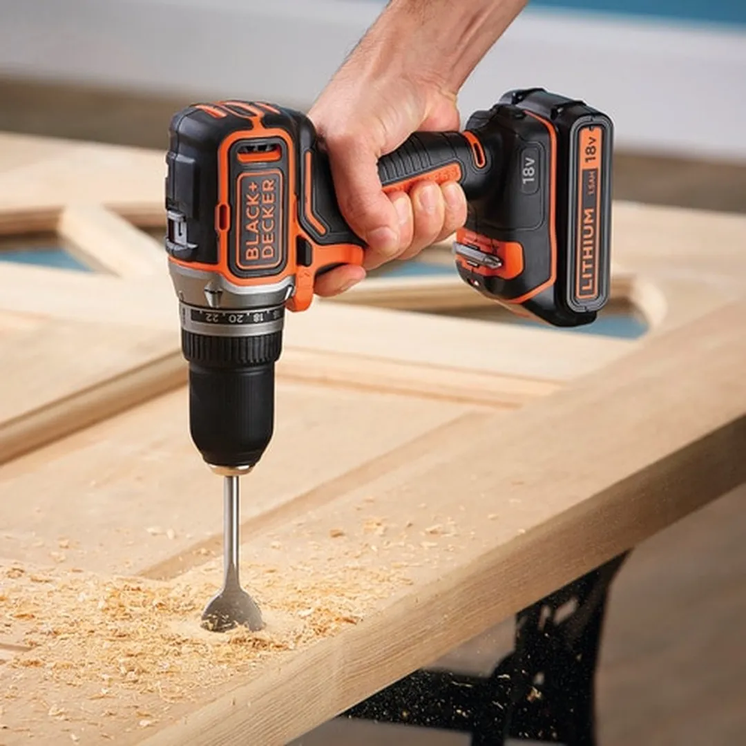 BLACK+DECKER BL186N-XJ Accuboormachine 18V - 52Nm - 24 Koppelinstellingen
