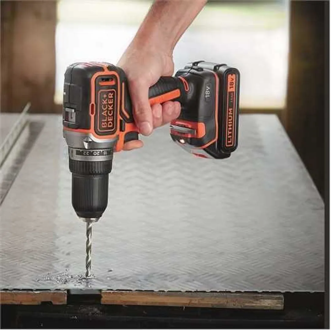 BLACK+DECKER BL186N-XJ Accuboormachine 18V - 52Nm - 24 Koppelinstellingen - afbeelding 6 van 6