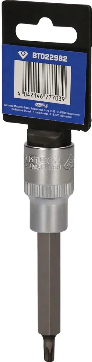 KS Tools Brilliant Tools BT022982 Torx-bit-steeksleutel T27 - afbeelding 2 van 4
