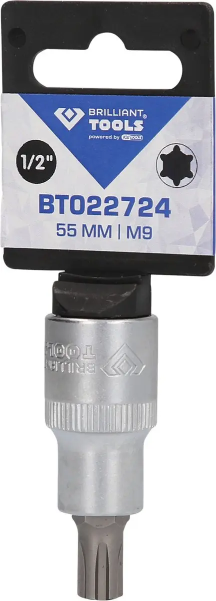 Brilliant Tools BT022724 Dopmoer 1/2" M9 55mm - afbeelding 3 van 4