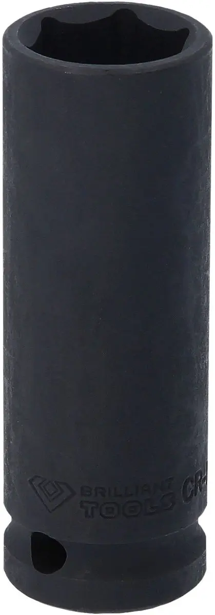 Brilliant Tools BT022661 Krachtdop 1/2" Zeskant 19 mm - afbeelding 2 van 2