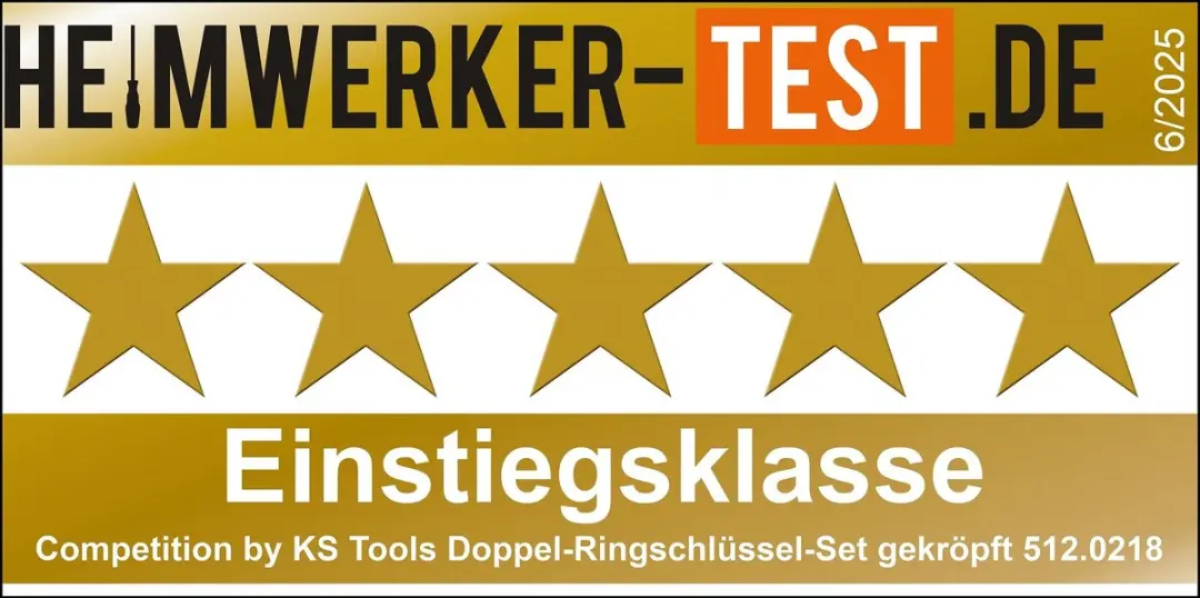 KS Tools 512.0218 Dubbele Ringsleutelset 8-delig