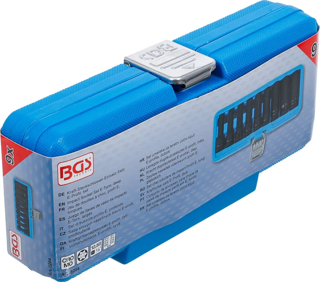 BGS technic Doppenset E-profiel 1/2
