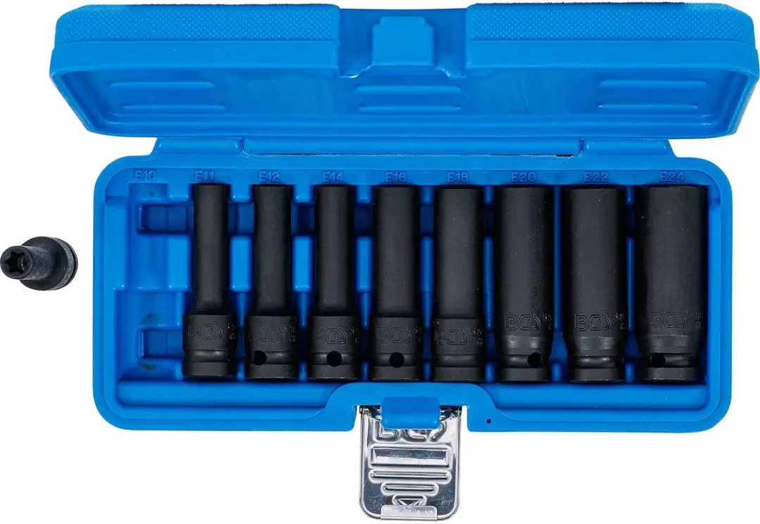 BGS technic Doppenset E-profiel 1/2 - E10-E24 - 9-delig - afbeelding 3 van 6