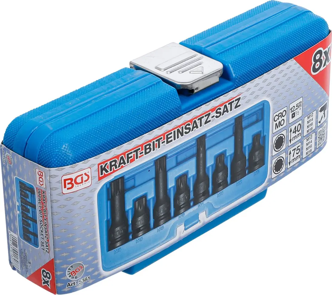 BGS Krachtdoppen Veeltand set