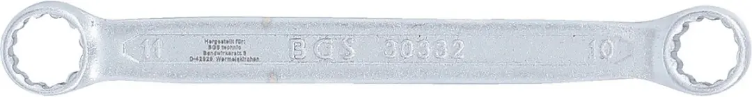 BGS technic Ringsleutel extra plat 10 x 11 mm - afbeelding 2 van 6
