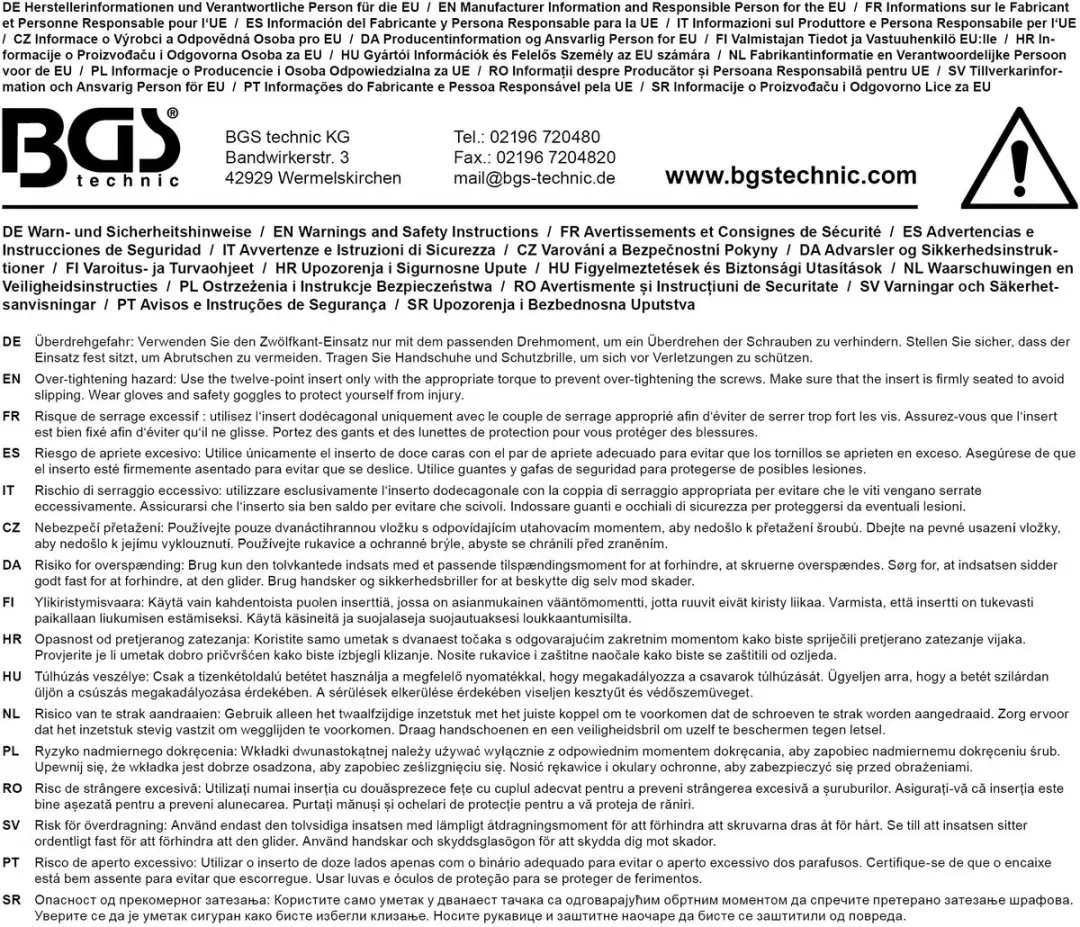 BGS technic Dopsleutel Twaalfkant Diep 1/2 - 28 mm - afbeelding 2 van 4