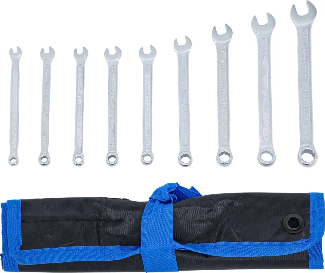 BGS Steekringsleutelset 4-10 mm - 9 delig - afbeelding 3 van 6