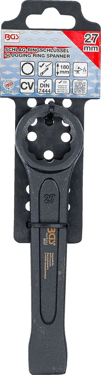 BGS Slagringsleutel 27 mm - afbeelding 2 van 3