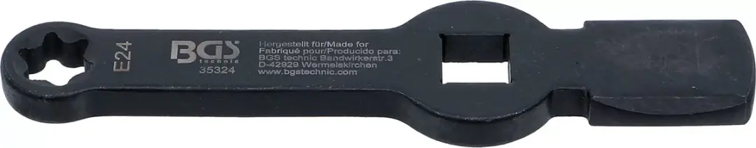 BGS Slagringsleutel E-profiel E24 (voor Torx) - afbeelding 4 van 4