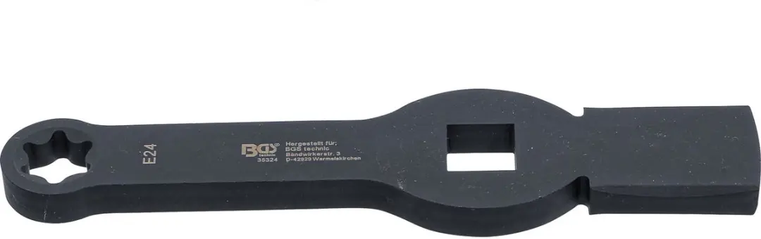 BGS Slagringsleutel E-profiel E24 (voor Torx)