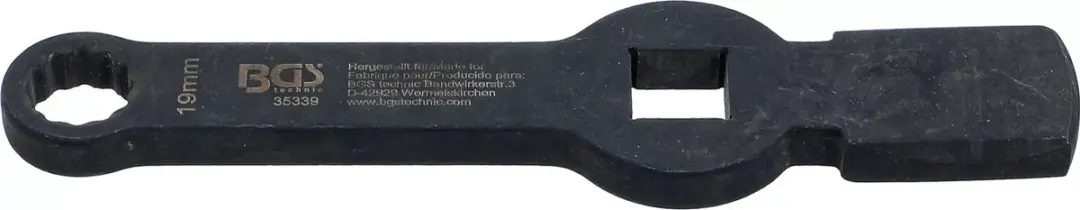 BGS technic Slagringsleutel Twaalfkant 19 mm - afbeelding 4 van 4