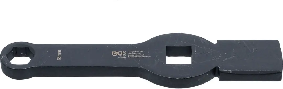 BGS Slagringsleutel Zeskant 18 mm