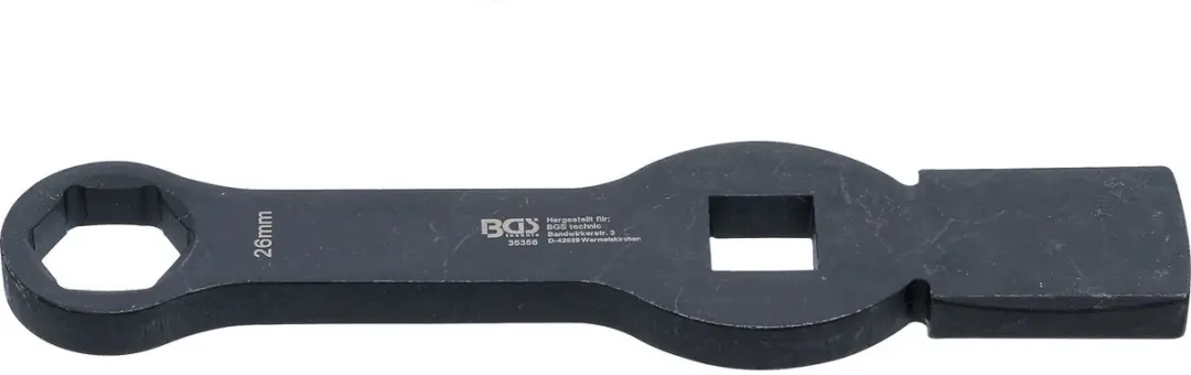 BGS Slagringsleutel zeskant 26mm