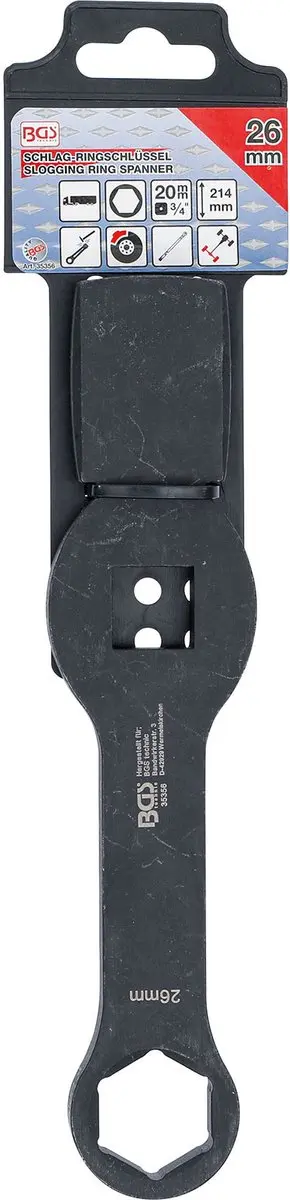 BGS Slagringsleutel zeskant 26mm - afbeelding 2 van 3