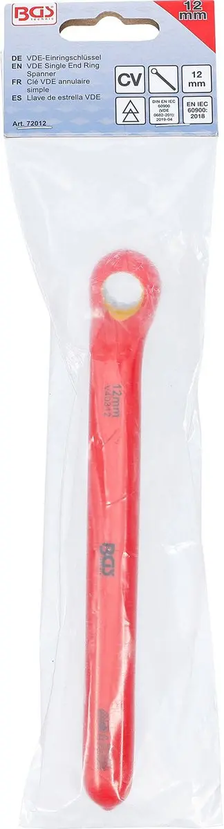 BGS technic VDE-ringsleutel diep gebogen 12mm - afbeelding 5 van 6