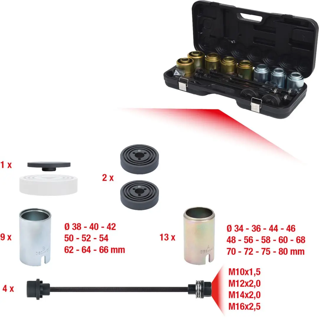 BGS technic Haaksleutel met tap 30-32 mm - 74212 - afbeelding 5 van 5