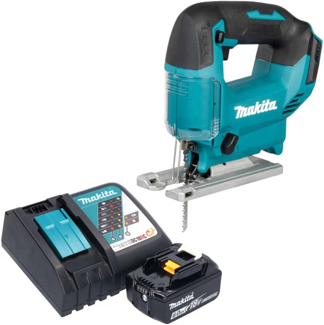 Makita DJV 186 RG1 accu pendelzaag 18 V + 1x accu 6,0 Ah + oplader