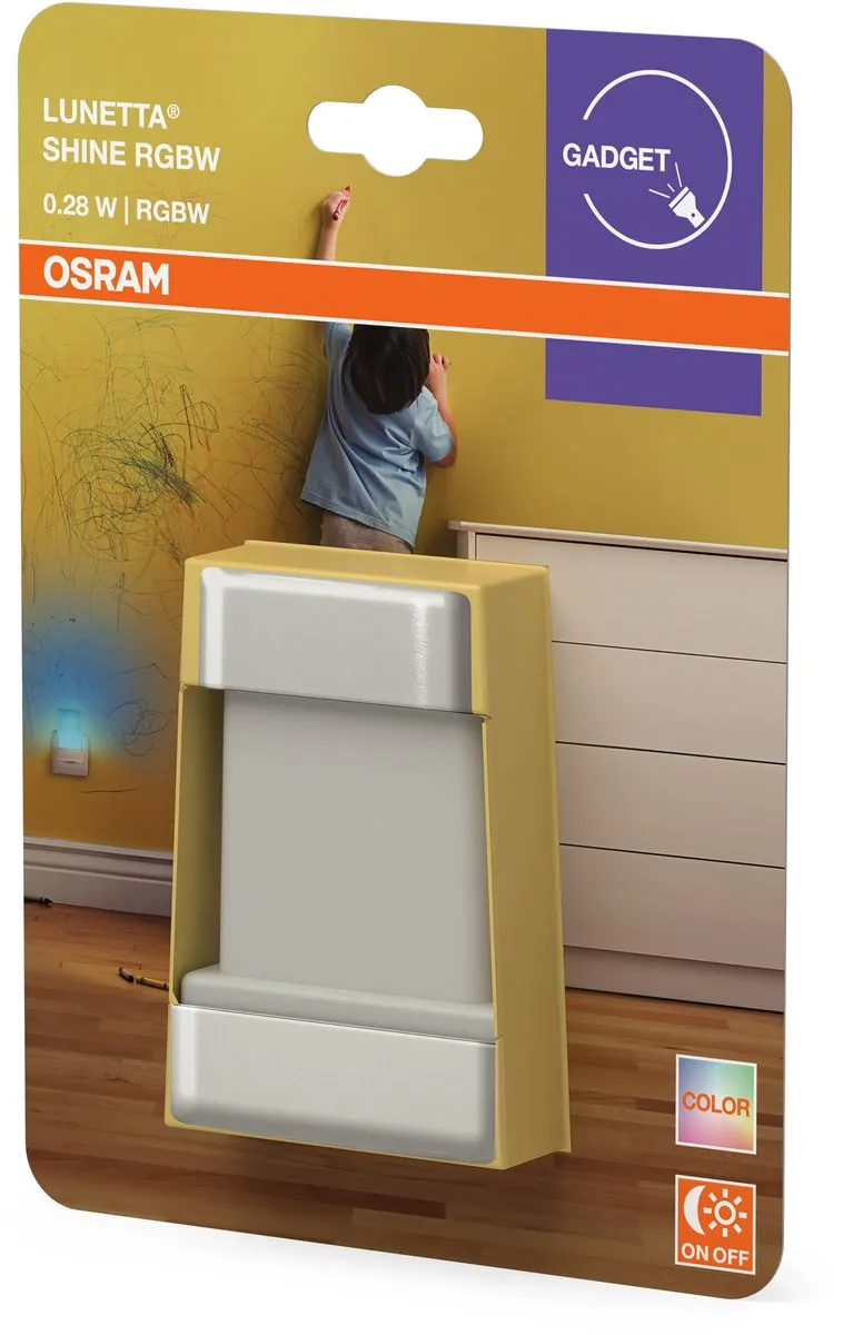 Osram Lunetta Shine RGB White Nachtlampje - RGB/Daglichtsensor 2700-6000K - afbeelding 6 van 6