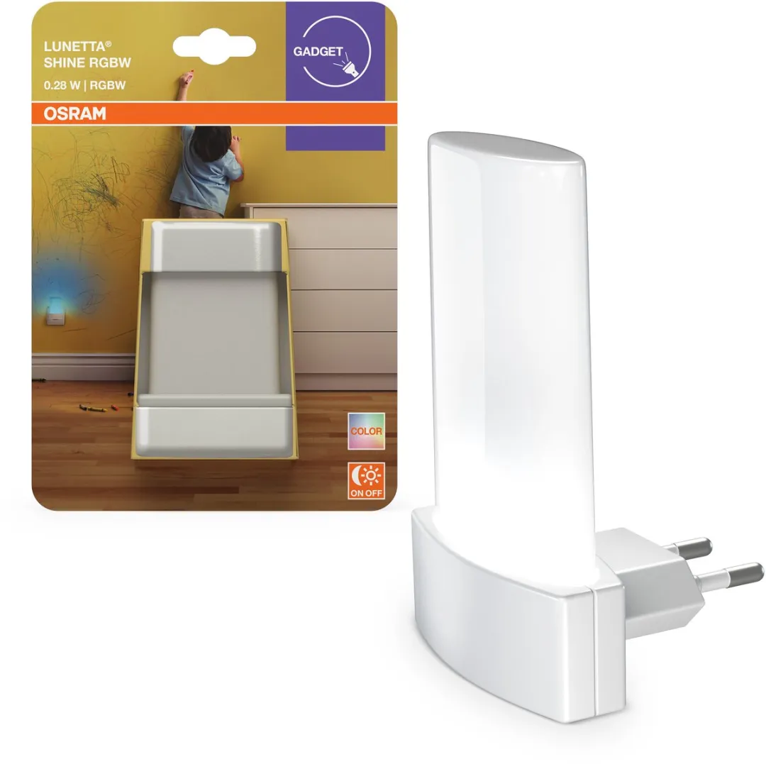 Osram Lunetta Shine RGB White Nachtlampje - RGB/Daglichtsensor 2700-6000K