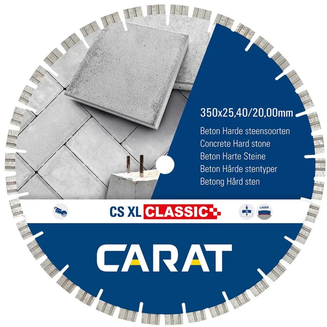 CARAT DIAMANTZAAG CSC XL BETON 400x25,40/20,00MM