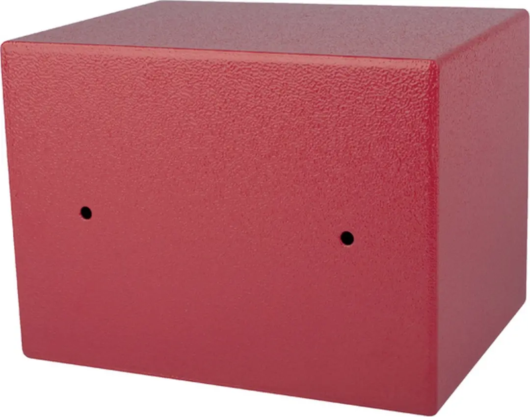 Pavo Mini Elektronische Kluis 230x170x170mm - Rood - afbeelding 6 van 6