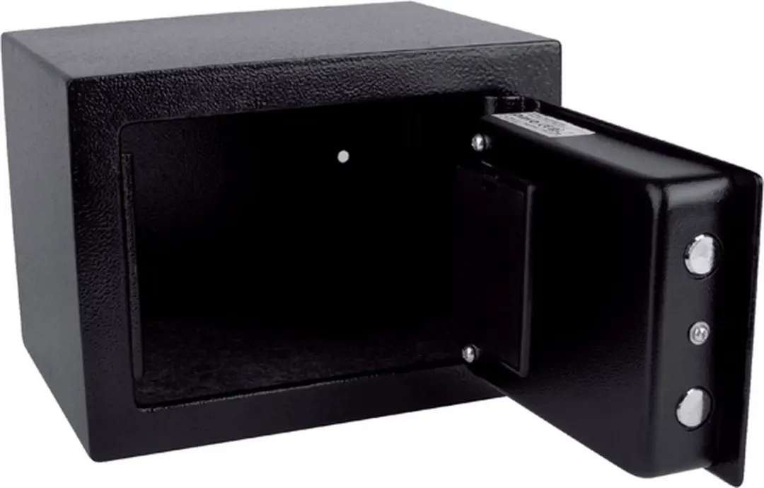 Pavo Mini Elektronische Kluis 230x170x170mm - Zwart - afbeelding 3 van 6