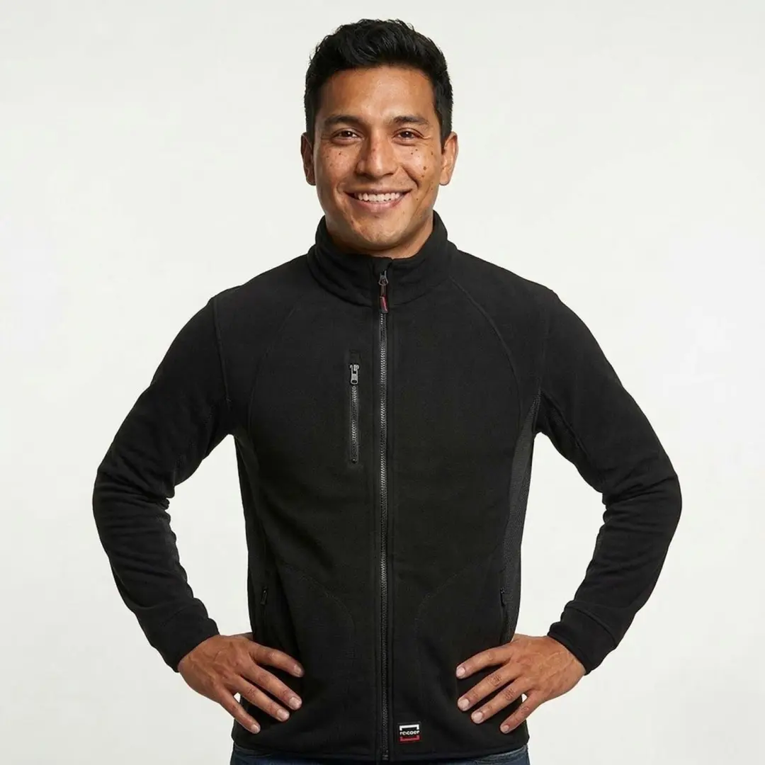 Tricorp Sweatvest Fleece Luxe - Zwart - 3XL - afbeelding 5 van 6