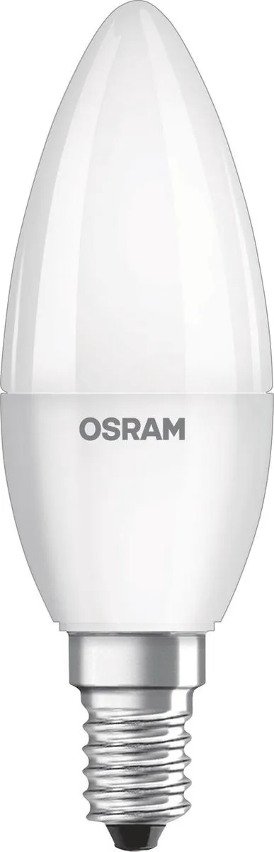 Osram LED Base Classic Candle E14 5.7W 470lm - 2700K - Mat - 40 Stuks - afbeelding 6 van 6