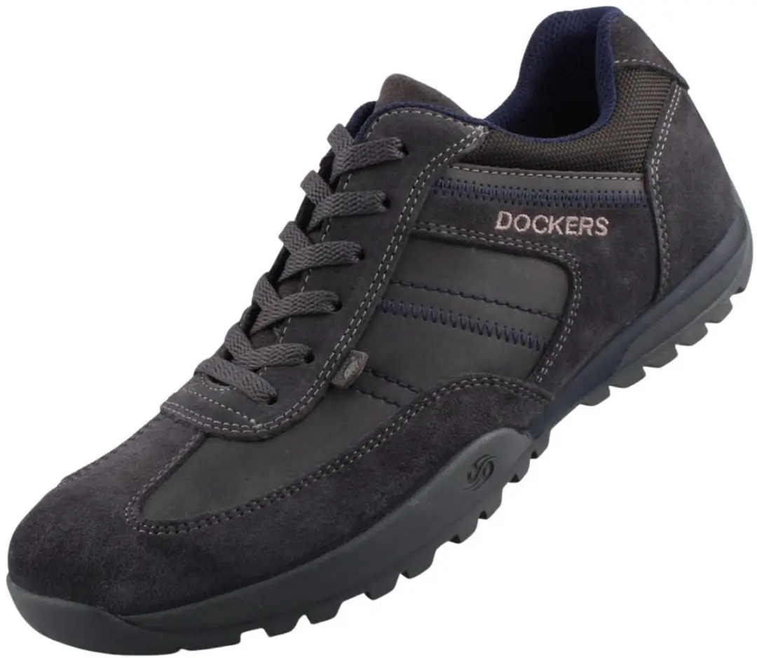 Dockers by Gerli lage herenschoen grijs