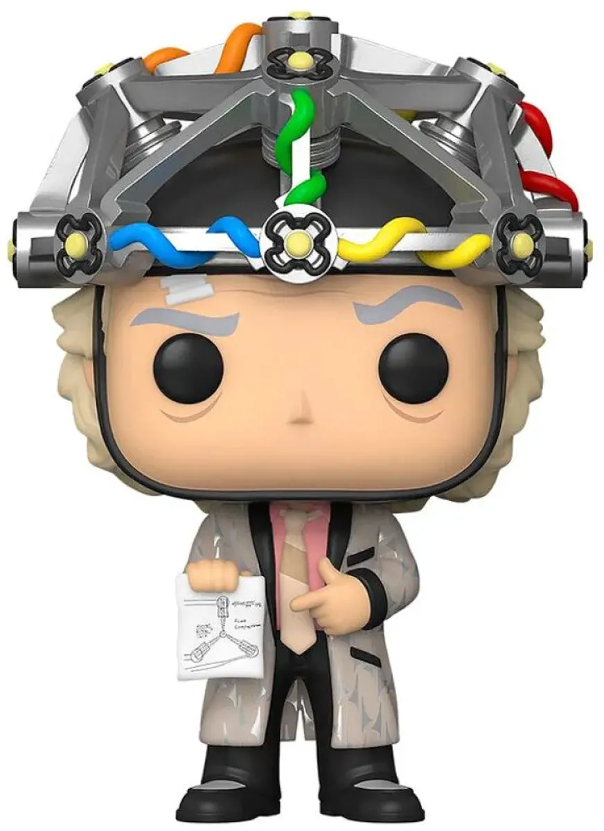 Funko Back to the Future POP! Doc met Helm - 9cm - Veelkleurig