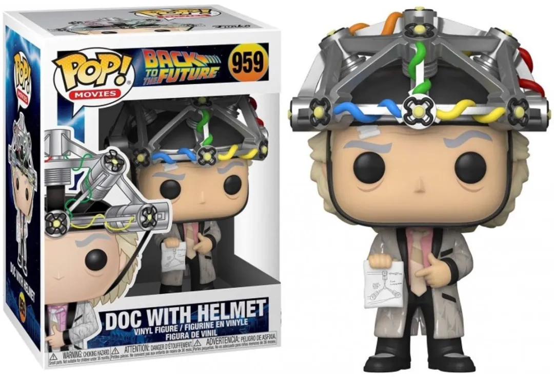 Funko Back to the Future POP! Doc met Helm - 9cm - Veelkleurig