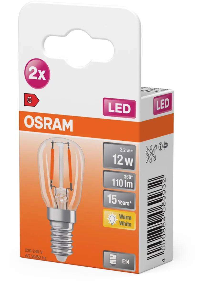 Osram Special T26 LED Lamp 1.3W 110lm Warm Wit