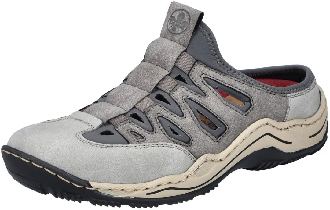 Rieker unisex klompen grijs maat 43