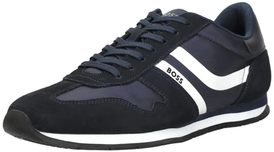 Hugo Boss Levon Runn Sneakers Laag - blauw - Maat 41 - afbeelding 3 van 6