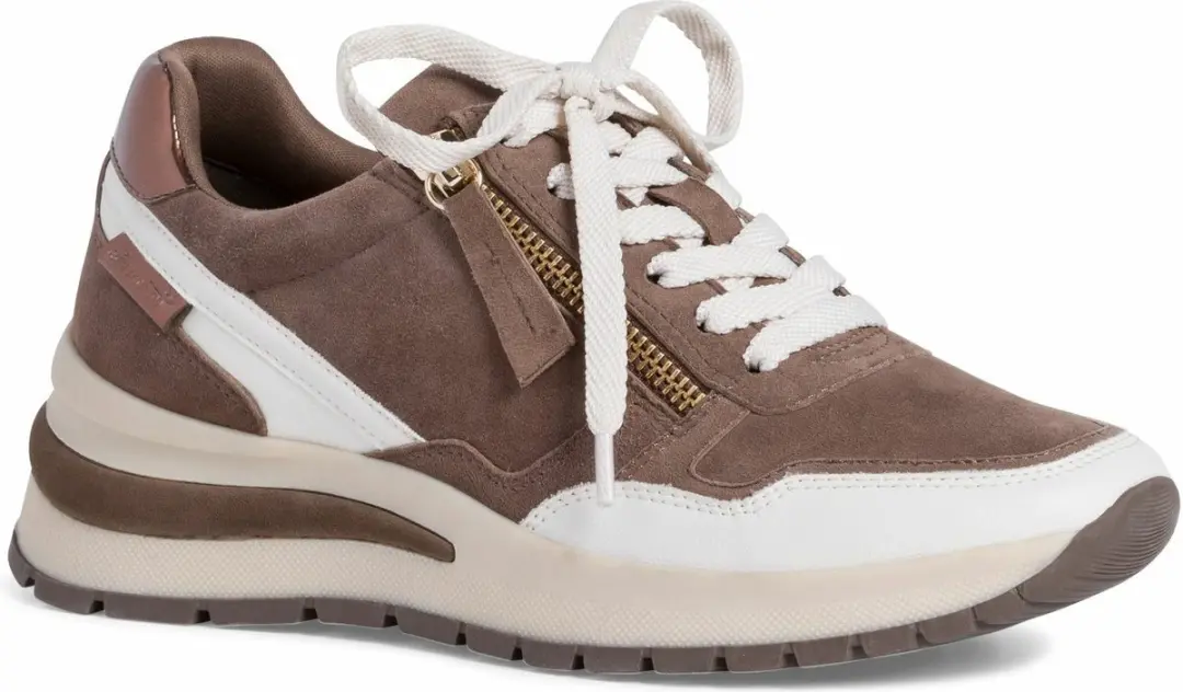 Tamaris Dames Sneaker 1-1-23709-27 320 bruin normal Maat: 37 EU