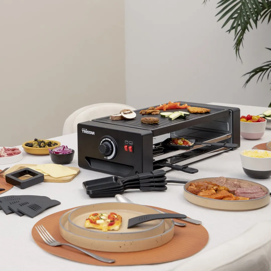 Tristar RA-2736 Gourmetset 1300W - 8 Personen - Zwart