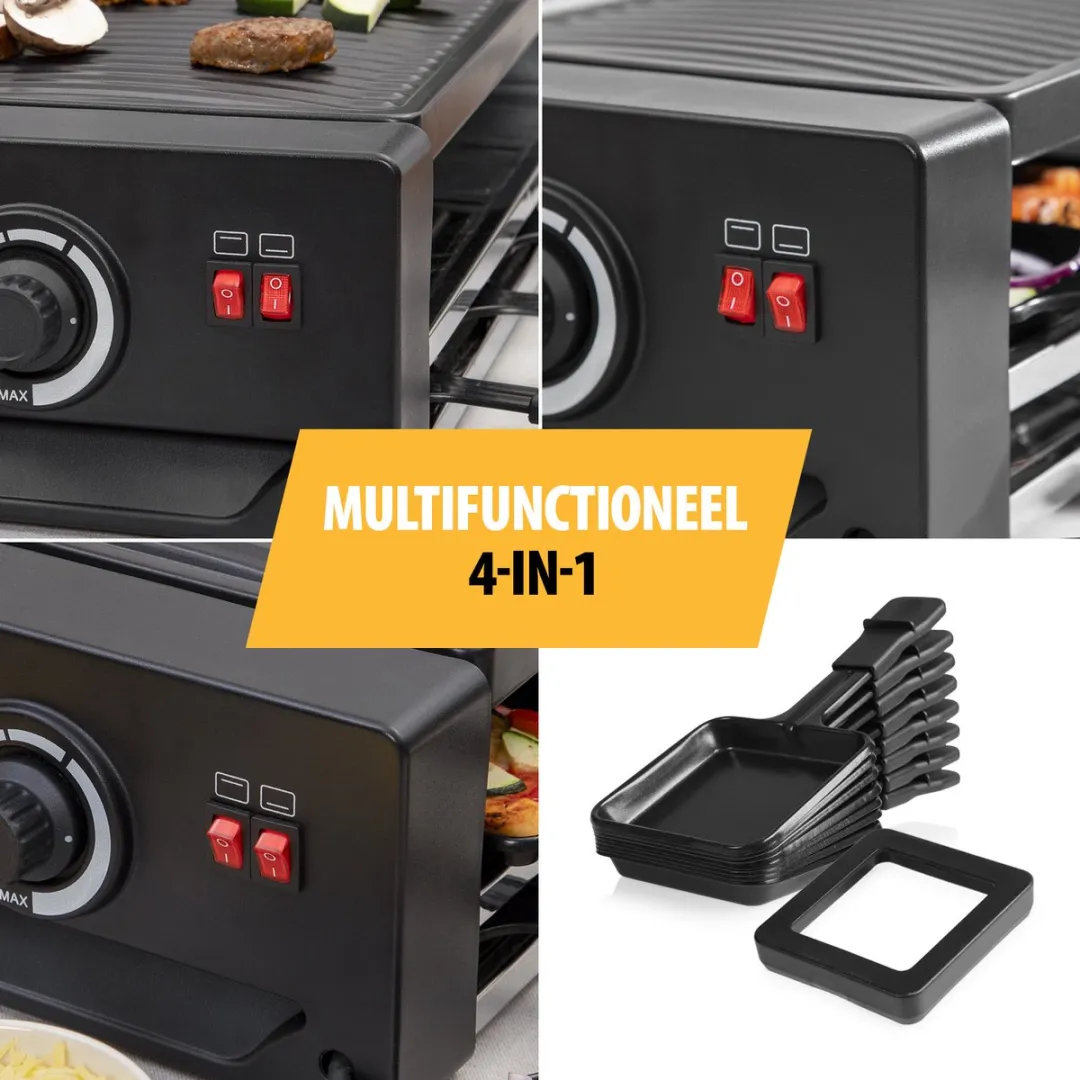 Tristar RA-2736 Gourmetset 1300W - 8 Personen - Zwart