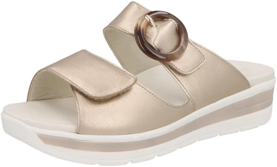 Solidus dames slippers beige maat 37