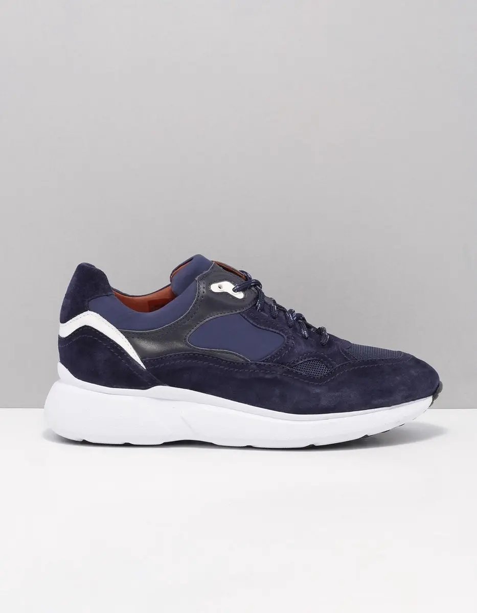 Greve 7257 sneakers heren blauw  tempesta suede 42 (8)