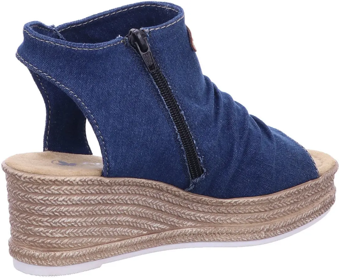 Rieker Dames Sandalen - Blauw - afbeelding 6 van 6