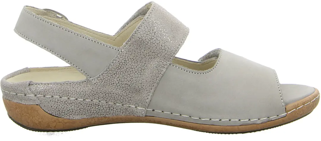 Waldläufer Dames Sandalen - Grijs - Maat 40.5 - afbeelding 2 van 6