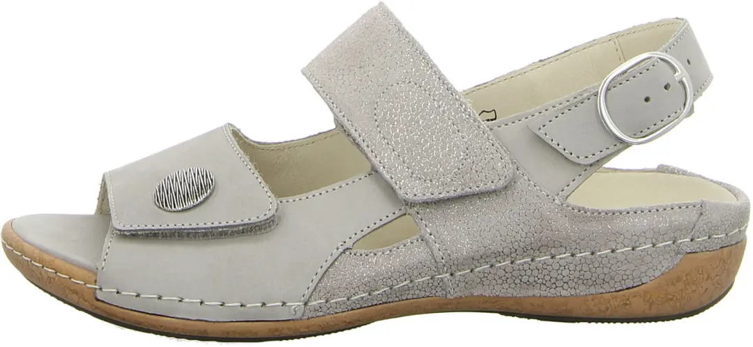 Waldläufer Dames Sandalen - Grijs - Maat 40.5 - afbeelding 3 van 6